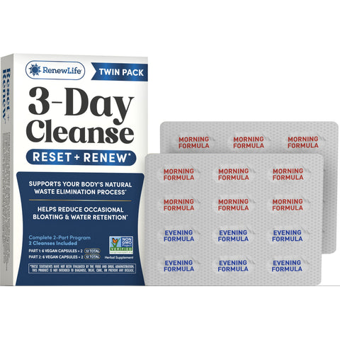 View 1 3-Day Cleanse Total Body Reset, 24 Vegan Capsules