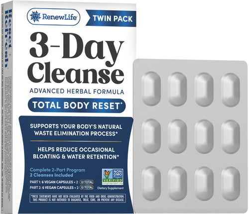 View 1 3-Day Cleanse Total Body Reset, 24 Vegan Capsules