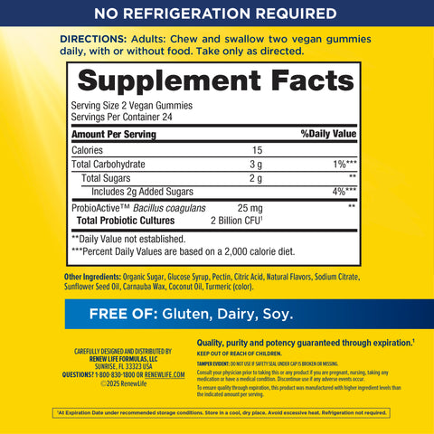 View 2 Ultimate Flora Probiotic-Gummibärchen, 48 vegane Gummibärchen