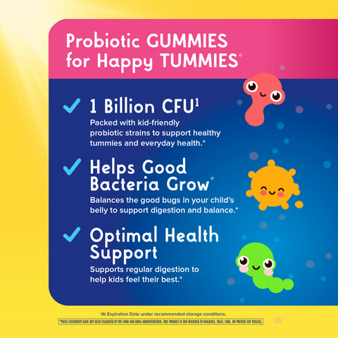 View 5 Ultimate Flora Kids Probiotic Gummies 1 Milliardo, 30 Caramelle Gommose Berry-licious