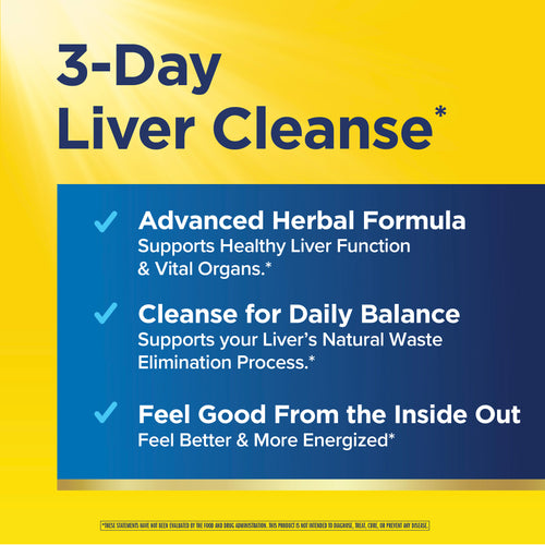 View 4 3 Day Liver Cleanse Vital Organ Support, 12 Vegetarian Capsules
