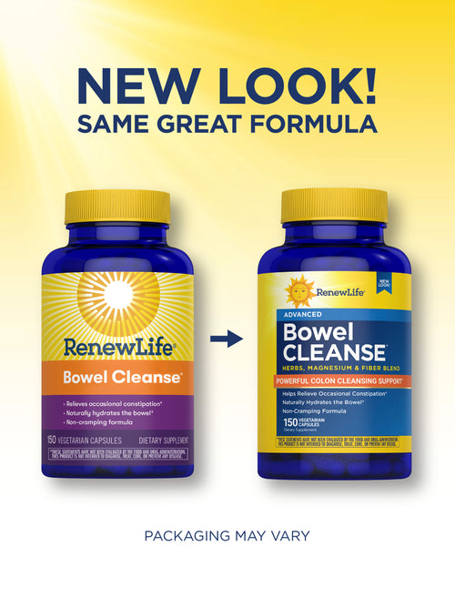 View 3 Bowel Cleanse, 150 Vegetarian Capsules New Look