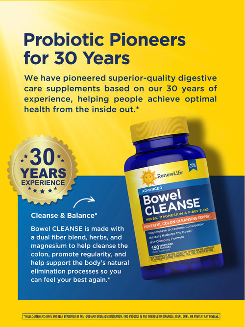 View 7 Bowel Cleanse, 150 Vegetarian Capsules Probiotic Pioneers