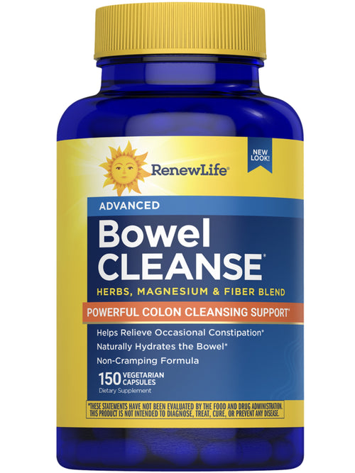 View 1 Bowel Cleanse, 150 Vegetarian Capsules Bottle