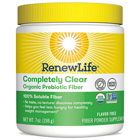 View 1 Completely Clear Organic Prebiotic Fiber, 7 oz (198 g) Powder