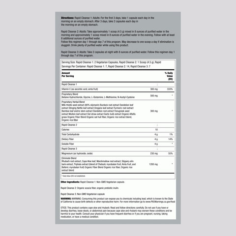 View 2 Kit di Pulizia Totale Rapida, Programma di 7 Giorni