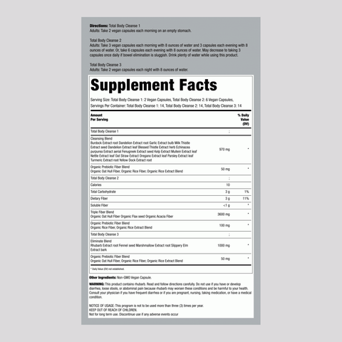 View 2 Kit di Cura Delicata per la Pulizia Completa del Corpo, Programma di 14 Giorni