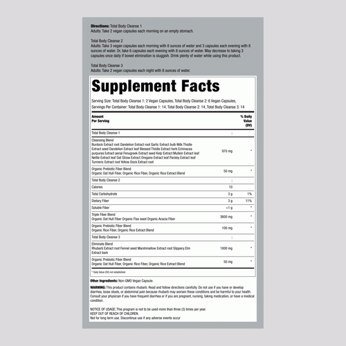 View 2 Kit de Cuidados Suaves para Limpeza Completa do Corpo, Programa de 14 Dias