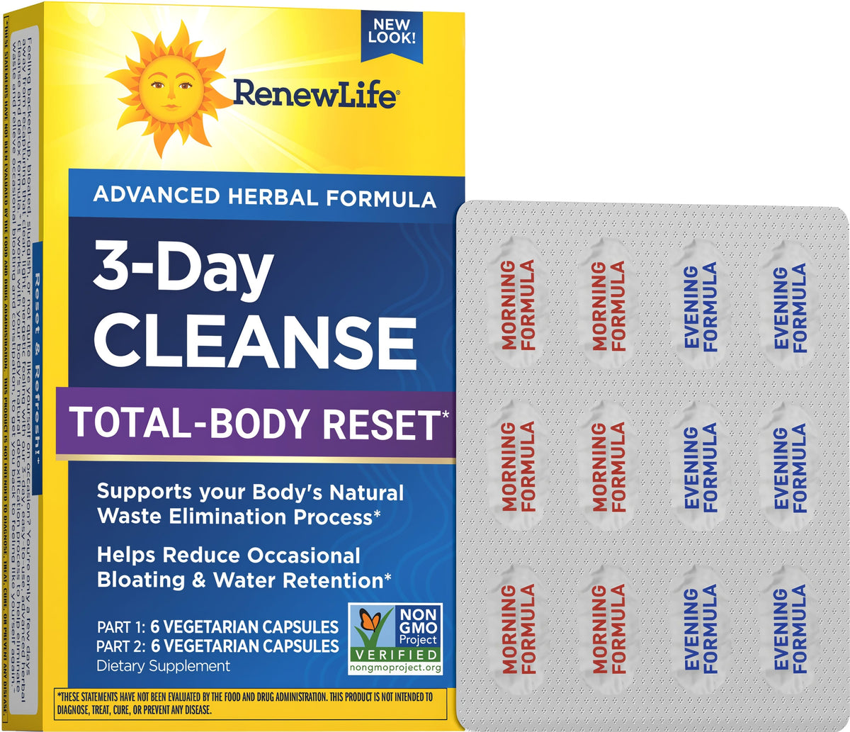 3-Day Cleanse Total Body Reset Kit | Renew Life