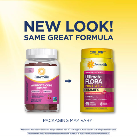 View 3 Ultimate Flora Women's Care Probiotic Gummies, 48 Vegan Gummies