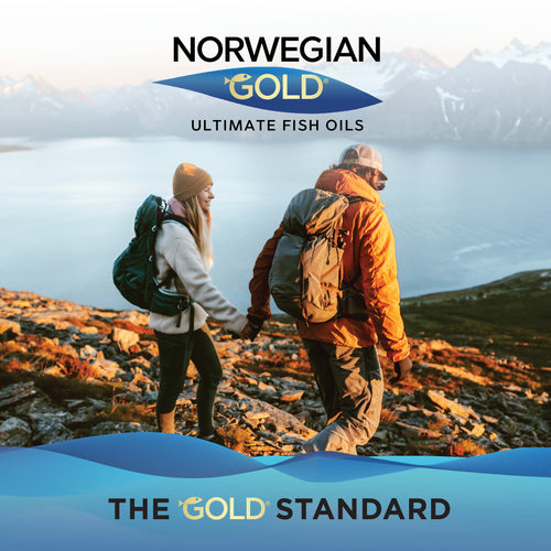 View 6 Norwegian Gold Crítico Omega, 120 cápsulas blandas de gelatina de pescado