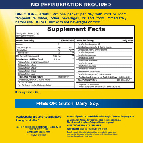 View 2 Probiotico Ultimate Flora Extra Care 200 Miliardi, 7 Confezioni Stick