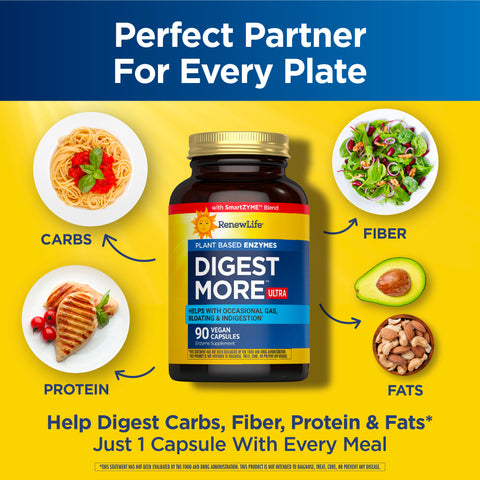 View 5 DigestMore Ultra Enzymes, 90 Vegan Capsules