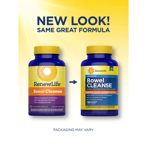 View 3 Bowel Cleanse, 150 Vegetarian Capsules New Look