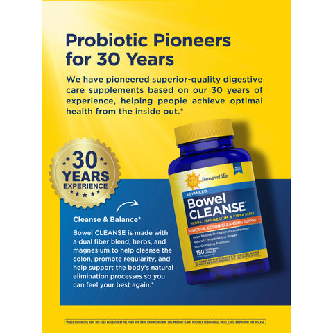View 7 Bowel Cleanse, 150 Vegetarian Capsules Probiotic Pioneers