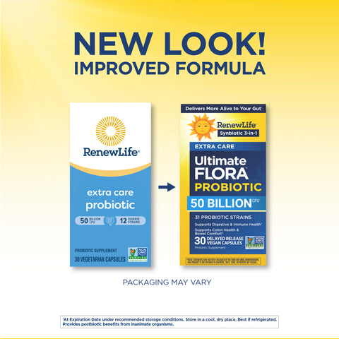 View 4 Ultimate Flora Extra Care Probiotic 50 Billion, 30 Delayed Release Vegan Caps