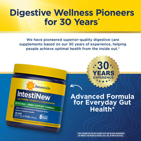 View 6 IntestiNew Intestinal Lining Support, 30 Day Supply 6 oz
