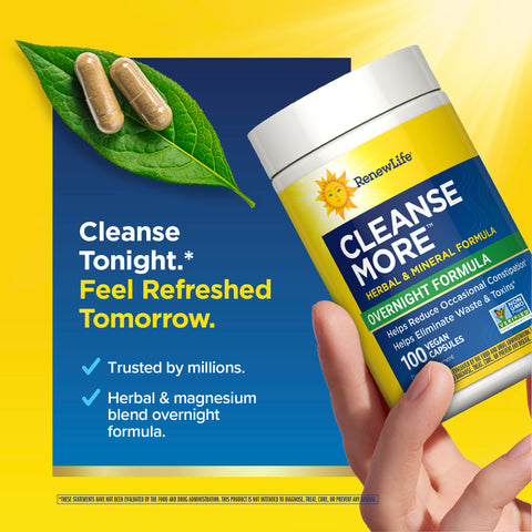 View 5 Cleanse More Nachtformel, 100 vegetarische Kapseln