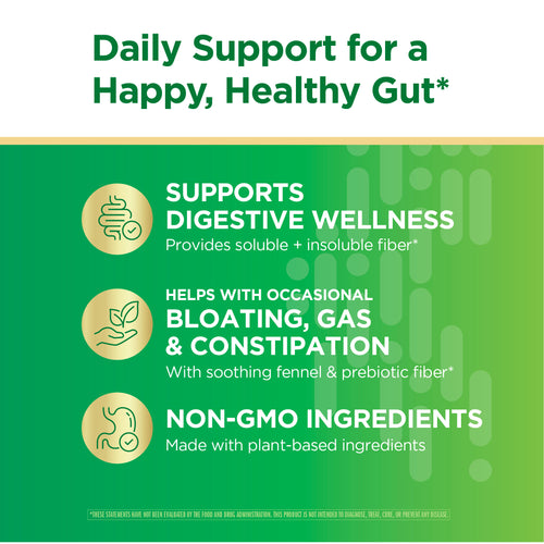 View 4 Daily Digestive Prebiotic Fiber, 150 Vegetarian Capsules