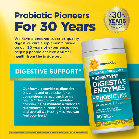 View 7 Enzimas Digestivas FloraZyme Dr. Formulada, 90 Cápsulas Veganas