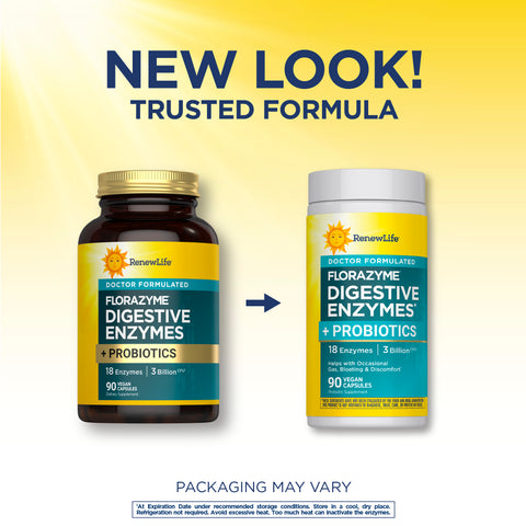 View 3 Enzimas Digestivas FloraZyme Dr. Formulada, 90 Cápsulas Veganas