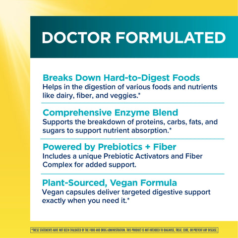 View 5 Enzimas Digestivas FloraZyme Dr. Formulada, 90 Cápsulas Veganas