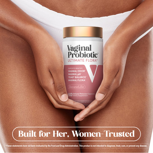 View 9 Ultimate Flora Vaginal Probiotic, 60 Delayed Release Capsules