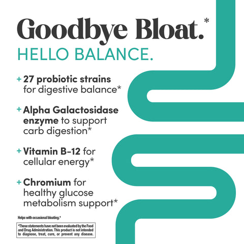 View 3 Ultimate Flora Debloat Probiotic Dr. Formulated, 30 Delayed Release Vegan Caps