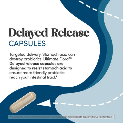 View 5 Ultimate Flora Probiotic 70 Billion Dr. Formulated, 30 Delayed Release Vegan Caps
