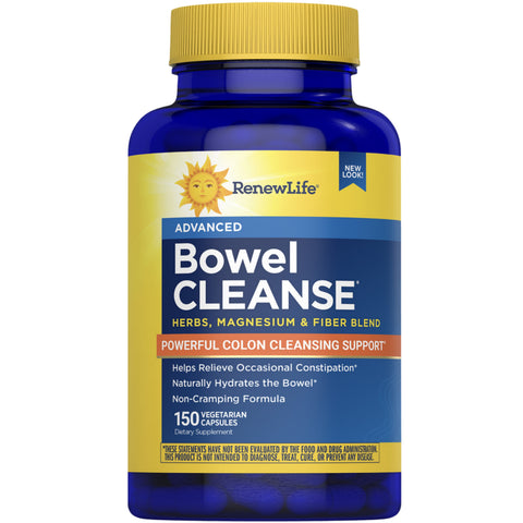 View 1 Bowel Cleanse, 150 Vegetarian Capsules Bottle