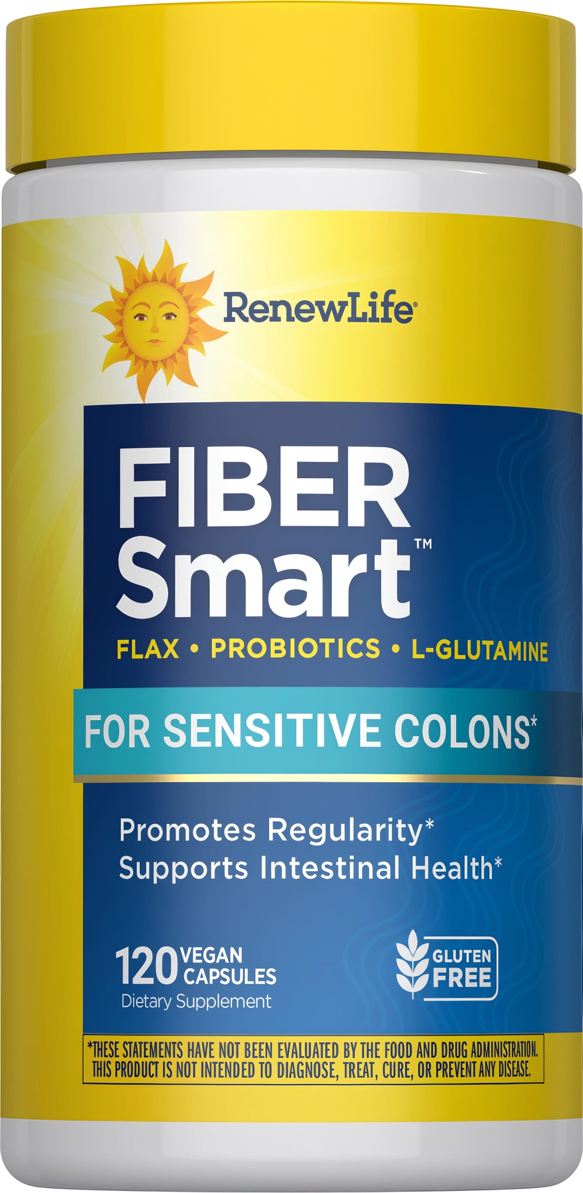 Fiber Smart with Probiotics, 120 Vegan Capsules