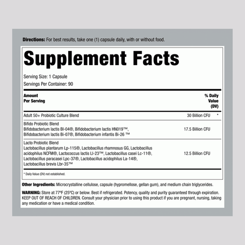 View 2 Probiotico Ultimate Flora 50+ 30 Miliardi, 90 Capsule Vegane a Rilascio Ritardato